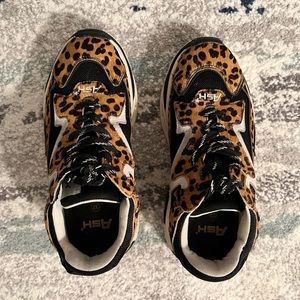 Ash Real Calf Skin Sneakers